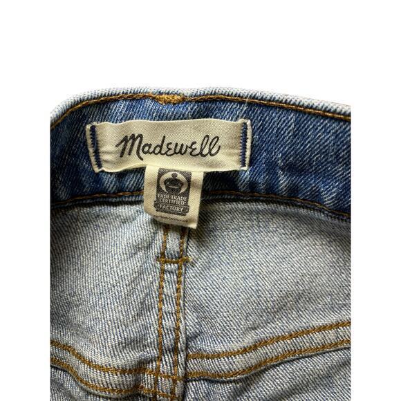 Madewell Women 26 The Perfect Vintage Jean High Waisted‎ Straight Leg 90s Blue - Picture 2 of 11
